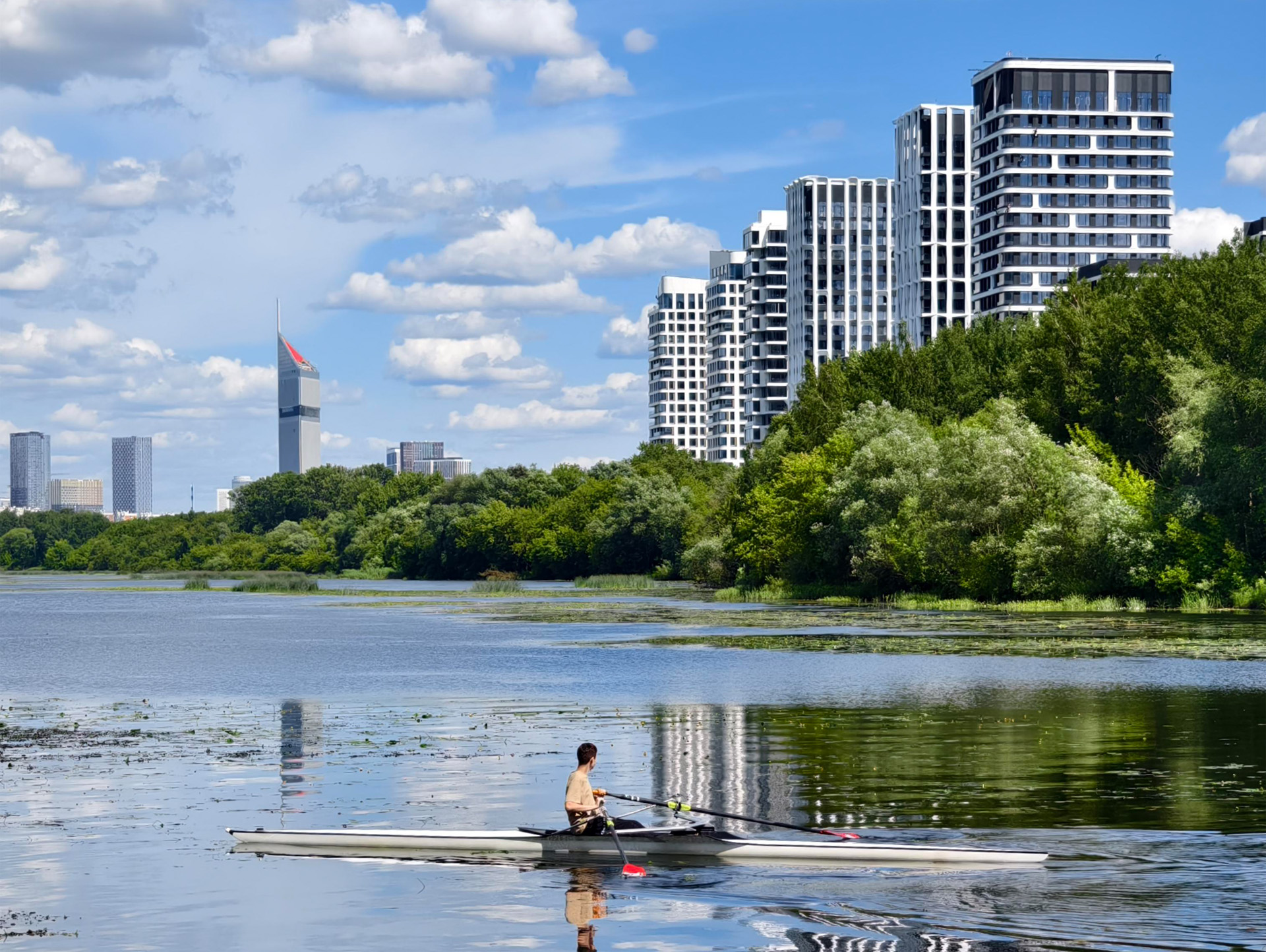Водная прогулка в Мневниках